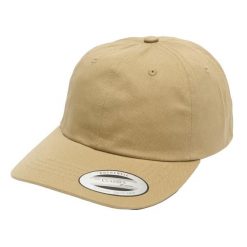 Niskoprofilowa Czapka Z Daszkiem Dla Dorosłych Unisex Classic Cotton Twill. Zielone czapki z daszkiem FLEXFIT, bez wzorów. Za 67.99 zł.