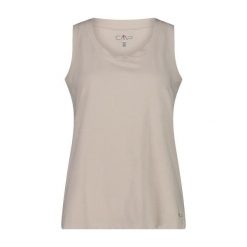 Damski tank top CMP. Brązowe topy CMP, s, bez wzorów, bez kołnierzyka, bez ramiączek. Za 106.50 zł.