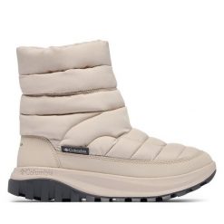 Śniegowce Columbia. Szare śniegowce Columbia, bez wzorów, bez zapięcia. Za 399.99 zł.