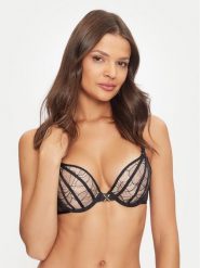 Chantelle X Biustonosz push-up Xquisite C01ANR Czarny. Czarne biustonosze Chantelle X, bez wzorów, z syntetyku. Za 399.99 zł.