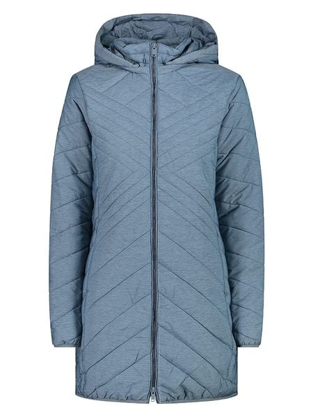 CMP Płaszcz pikowany w kolorze niebieskim rozmiar: 42. Niebieskie płaszcze CMP, bez wzorów, z włókna, bez kaptura. Za 249.17 zł.