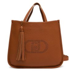Torebka Liu Jo. Brązowe torebki klasyczne Liu Jo, bez wzorów, klasyczne, bez dodatków. Za 539.99 zł.