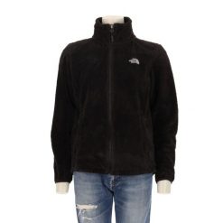 Damska czarna polarowa kurtka Osito TNF. Czarne kurtki The North Face, l, bez wzorów, z polaru, sportowe, bez kaptura. Za 212.96 zł.