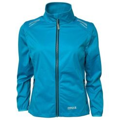 Damska wodoodporna kurtka softshell Pro-X Elements Hellen. Niebieskie kurtki PRO-X ELEMENTS, bez wzorów, z softshellu, bez kaptura. Za 444.50 zł.