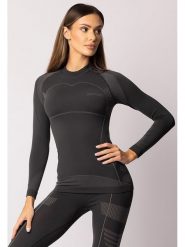 Spaio Koszulka termiczna "Thermo-Evo" w kolorze antracytowo-szarym rozmiar: S. Czarne t-shirty sportowe Spaio, s, bez wzorów, z materiału, bez ramiączek, outdoorowe. Za 166.88 zł.