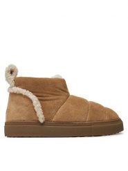 Inuikii Śniegowce Shearling Slipin 75202-010 Beżowy. Brązowe śniegowce Inuikii, bez wzorów, ze skóry, bez zapięcia. Za 1,049.00 zł.