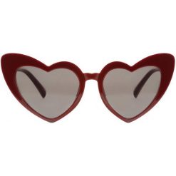 Czerwone Okulary Astounding. Okulary przeciwsłoneczne marki Born2be. Za 39.99 zł.
