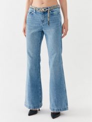 MICHAEL Michael Kors Jeansy MS39041FAU Niebieski Regular Fit. Niebieskie jeansy MICHAEL Michael Kors, bez wzorów, z bawełny. Za 669.99 zł.