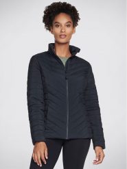 Skechers Kurtka anorak Goshield Everyday Jacket JA6 Czarny Regular Fit. Czarne kurtki Skechers, m, bez wzorów, z syntetyku, bez kaptura. Za 269.99 zł.