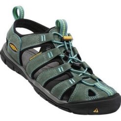 Buty do chodzenia damskie Keen Clearwater Leather Cnx. Niebieskie buty trekkingowe Keen, z materiału, bez zapięcia. Za 691.00 zł.