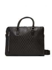 Guess Torba na laptopa HMTODE P5247 Czarny. Czarne torby na laptopa Guess, z aplikacjami, ze skóry. Za 639.99 zł.