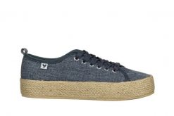 Półbuty Walk In Pitas Ada Linen Marino 003290, Granatowy, Materiał - 37. Niebieskie półbuty wsuwane Walk In Pitas, bez wzorów, z bawełny, klasyczne, bez obcasa. W wyprzedaży za 134.10 zł.