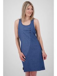 Alife and kickin Sukienka "CameAK" w kolorze niebieskim rozmiar: M. Niebieskie sukienki Alife and Kickin, na co dzień, m, bez wzorów, bez kołnierzyka, bez ramiączek, midi, proste. Za 86.99 zł.
