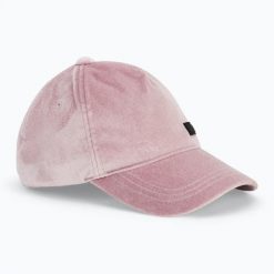 Czapka z daszkiem damska EA7 Emporio Armani Train Athletic Velour. Czerwone czapki z daszkiem EA7 Emporio Armani, bez wzorów, z bawełny, eleganckie. Za 249.99 zł.
