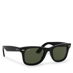 Okulary przeciwsłoneczne Ray-Ban. Czarne okulary przeciwsłoneczne Ray-Ban, bez wzorów. Za 639.99 zł.