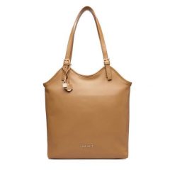 Torebka Nine West. Brązowe shopper bag Nine West, bez wzorów, bez dodatków. Za 199.99 zł.
