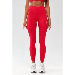 Damskie legginsy sportowe fitness Rough Radical Zoya Classic. Czerwone bielizna termoaktywna damska ROUGH RADICAL, bez wzorów, sportowe. Za 169.90 zł.