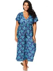 Aller Simplement Kombinezon w kolorze granatowo-turkusowym rozmiar: 50/52. Niebieskie kombinezony Aller Simplement, bez wzorów, bez kołnierzyka, bez ramiączek. Za 56.99 zł.