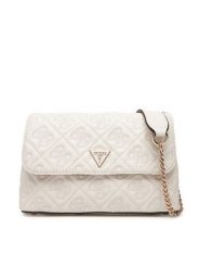 Guess Torebka 175733 Biały. Białe torebki klasyczne Guess, z aplikacjami, ze skóry, bez dodatków. Za 409.99 zł.
