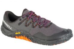 Buty do biegania damskie, l Trail Glove 7. Czarne buty do biegania Merrell, bez wzorów, z materiału, bez zapięcia, do biegania. Za 479.99 zł.