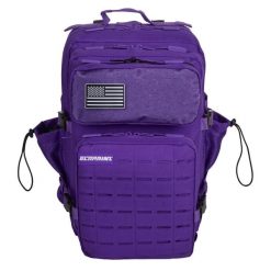 Plecak do CrossTraining i podróży ELITRAINX V2 45 L. Fioletowe plecaki ELITEX TRAINING, bez wzorów, z materiału, bez dodatków. Za 273.99 zł.