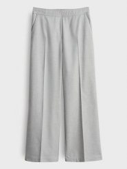 Someday Spodnie "Cevil" w kolorze jasnoszarym rozmiar: 42. Szare spodnie materiałowe someday., bez wzorów, z materiału, z podwyższonym stanem. Za 163.64 zł.