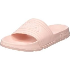 Klapki basenowe damskie Fila Morro Bay na basen. Czerwone klapki Fila, bez wzorów, sportowe, bez obcasa, bez zapięcia. Za 78.00 zł.