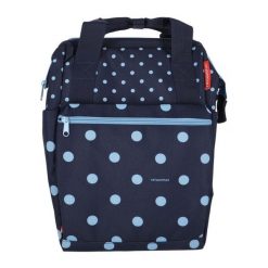 Torba na bagaż ROOMY GT, niebieska w kropki. Niebieskie shopper bag KLICKFIX, bez wzorów, młodzieżowe, bez dodatków. Za 482.49 zł.