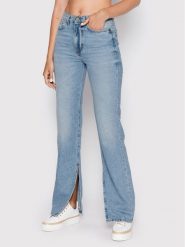 TWINSET Jeansy 222TP2394 Błękitny Straight Leg. Niebieskie jeansy Twinset, bez wzorów, z jeansu. Za 589.99 zł.