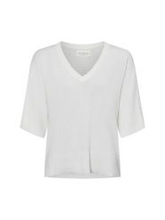 Msch Copenhagen sweter z dzianiny - Rachelle Kobiety wiskoza biały, M/L. Białe swetry MSCH Copenhagen, l, bez wzorów, z dzianiny, bez ramiączek. Za 249.95 zł.