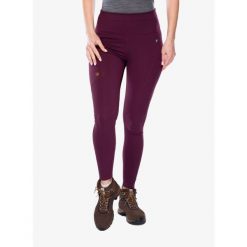Legginsy damskie Fjallraven Abisko Tights. Fioletowe legginsy Fjällräven, bez wzorów, sportowe. Za 466.99 zł.
