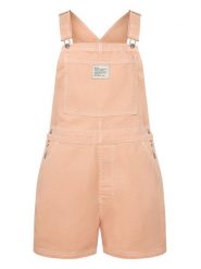 RVCA Ogrodniczki 23B091504 Różowy Relaxed Fit. Czerwone szorty RVCA, bez wzorów, z bawełny. Za 1,009.00 zł.
