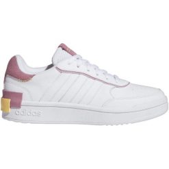Buty adidas Postmove Se W IG3795 białe. Białe buty treningowe bez wzorów, z gumy, bez zapięcia. Za 361.11 zł.