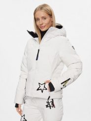 Rossignol Kurtka narciarska Stellar RLMWJ33 Biały Regular Fit. Białe kurtki narciarskie Rossignol, na zimę, s, bez wzorów, z syntetyku, bez kaptura, narciarskie. Za 3,919.00 zł.