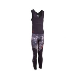 Kombinezon do mokrej roboty Beuchat Trigoblack 7 mm. Czarne kombinezony BEUCHAT, xs, bez wzorów, z materiału, eleganckie, bez kołnierzyka, bez ramiączek, długie. Za 923.35 zł.
