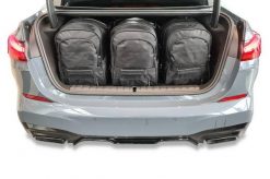 Torby Do Bagażnika Bmw 2 Gran Coupe 2020-2024 3Szt Kjust. Czarne torby podróżne KJUST, bez wzorów, z kauczuku. Za 1,140.00 zł.