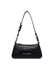 LOVE MOSCHINO Torebka JC4007PP1PLF0000 Czarny. Czarne torebki klasyczne Love Moschino, bez wzorów, ze skóry, bez dodatków. Za 859.99 zł.