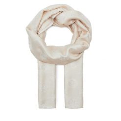 Szal Guess. Brązowe szaliki i kominy Guess, z aplikacjami. Za 429.99 zł.