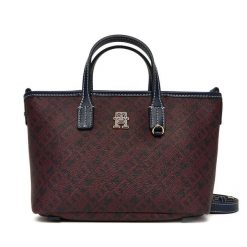 Torebka Tommy Hilfiger. Niebieskie torebki klasyczne Tommy Hilfiger, bez wzorów, klasyczne, bez dodatków. Za 559.99 zł.