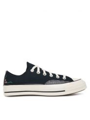 Converse Trampki Chuck 70 Varsity Vines A15549C Czarny. Czarne trampki Converse, bez wzorów, z materiału, bez zapięcia. Za 359.99 zł.