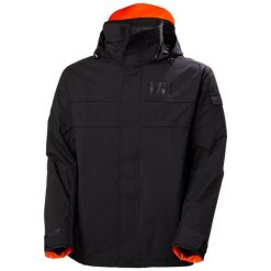 Kurtka narciarska Helly Hansen ULLR D 2.0. Czarne kurtki narciarskie Helly Hansen, na zimę, bez wzorów, bez kaptura, narciarskie. Za 1,137.70 zł.