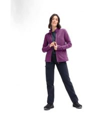 Maier Sports Kurtka polarowa "Denise" w kolorze fioletowym rozmiar: 36. Różowe kurtki Maier Sports, bez wzorów, z polaru, bez kaptura. Za 153.34 zł.