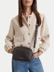 Nine West Torebka EO-CALM POISE-LDA6766B Brązowy ciemny. Brązowe listonoszki Nine West, bez wzorów, bez dodatków. Za 299.99 zł.