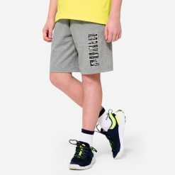 Spodenki dziecięce Puma. Szorty Puma, bez wzorów, z bawełny, sportowe. Za 69.99 zł.