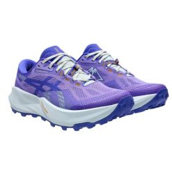 Buty biegowe Asics Trabuco 14 Violet/Bleu. Fioletowe buty do biegania ASICS, bez wzorów, z materiału, bez zapięcia, do biegania. Za 803.85 zł.