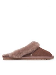 EMU Australia Kapcie Jolie W10015 Brązowy ciemny. Brązowe kapcie Emu Australia, bez wzorów. Za 344.99 zł.