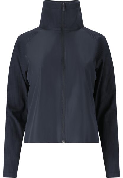 Kurtka damska Athlecia Aiana. Niebieskie kurtki Athlecia, bez wzorów, z materiału, sportowe, bez kaptura. Za 259.00 zł.