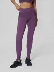Damskie legginsy Hummel Te Christel. Czerwone legginsy Hummel, bez wzorów, z materiału. Za 184.00 zł.