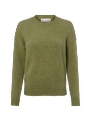 Msch Copenhagen Sweter Kobiety zielony, S/M. Zielone swetry MSCH Copenhagen, m, bez wzorów, z dzianiny, eleganckie, bez ramiączek. Za 229.95 zł.