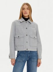 Guess Kurtka przejściowa W4BL27 WGIX2 Szary Regular Fit. Szare kurtki Guess, l, z aplikacjami, z syntetyku, bez kaptura. Za 439.99 zł.